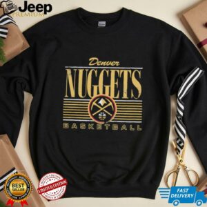 Denver Nuggets basketball retro letter shirt