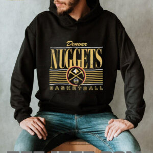 Denver Nuggets basketball retro letter shirt3