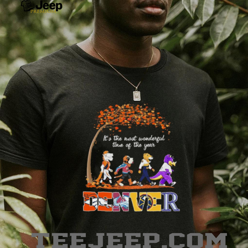 Denver Mascots Abbey Road Concept Shirt
