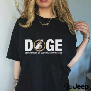 Department of Gooning Enthusiasts Shirts