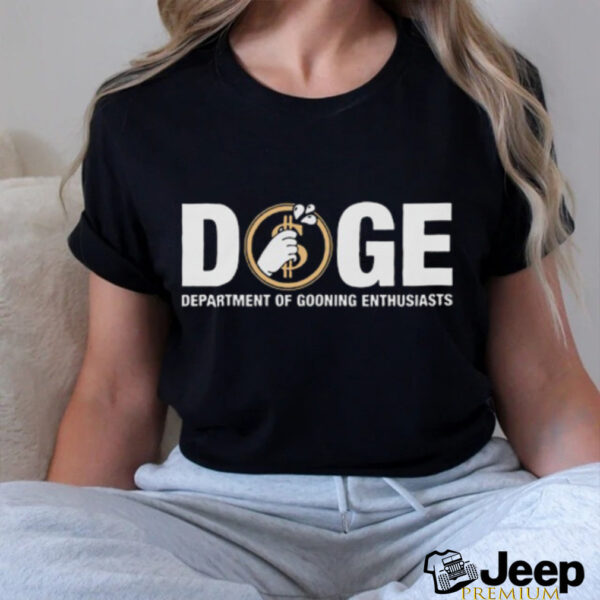 Department of Gooning Enthusiasts Shirts
