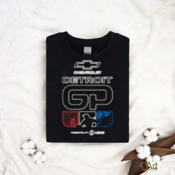 Detroit Grand Prix Neon Logo T Shirt