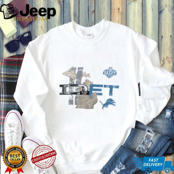 Detroit Lions 2025 NFL Draft shirt