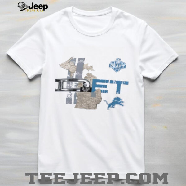 Detroit Lions 2025 NFL Draft shirt