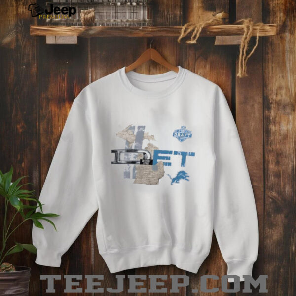 Detroit Lions 2025 NFL Draft shirt