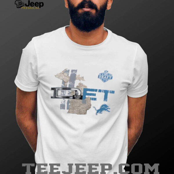 Detroit Lions 2025 NFL Draft shirt