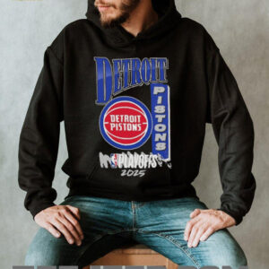 Detroit Pistons Youth 2025 NBA Playoffs Hype T Shirt3