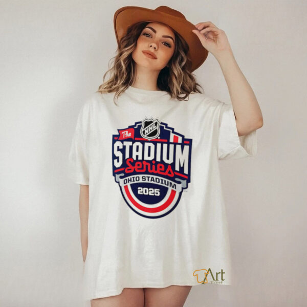 Detroit Red Wings 2025 The Stadium Series Ohio Stadium shirt