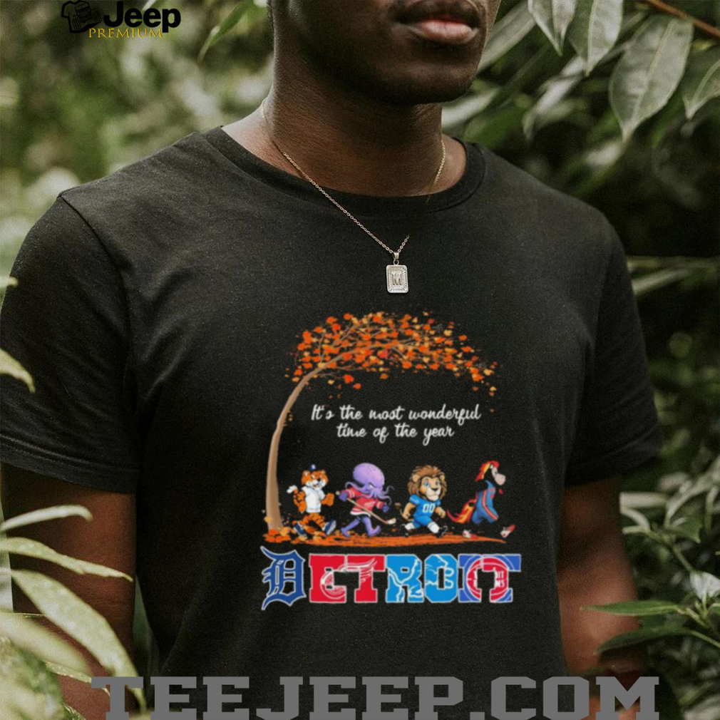 Detroit Mascots Abbey Road Concept Shirt