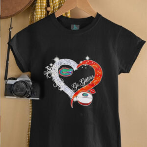 Diamond heart go Florida Gators basketball shirt3