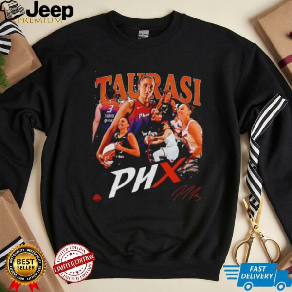 Diana Taurasi picture collage Phoenix Mercury signature T shirt