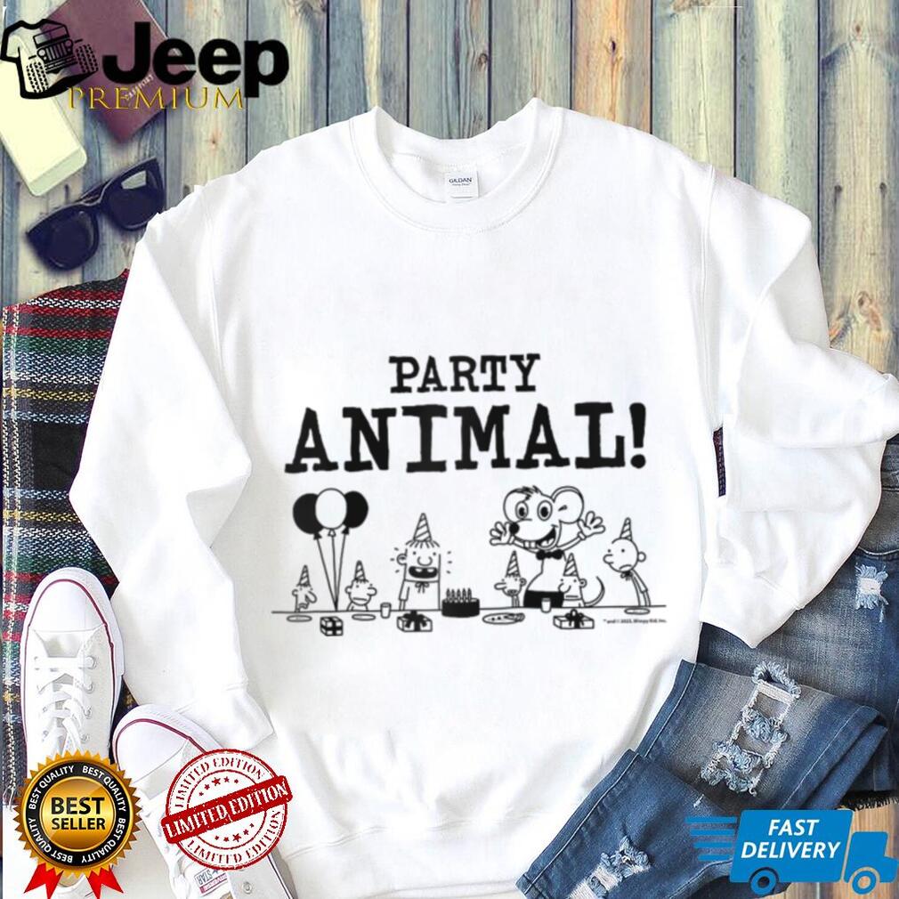 Diary of a Wimpy Kid Birthday Party Animal! Raglan Shirt Diary of a Wimpy Kid Birthday Party Animal! Raglan Shirt
