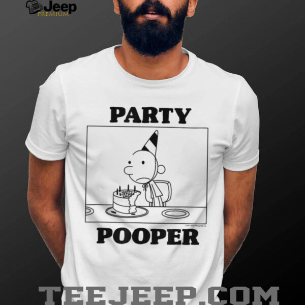 Diary of a Wimpy Kid Birthday Party Pooper Cake T Shirt