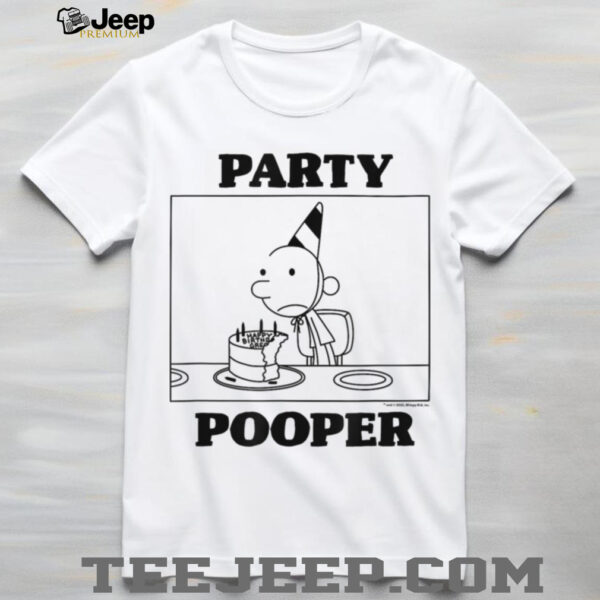Diary of a Wimpy Kid Birthday Party Pooper Cake T Shirt