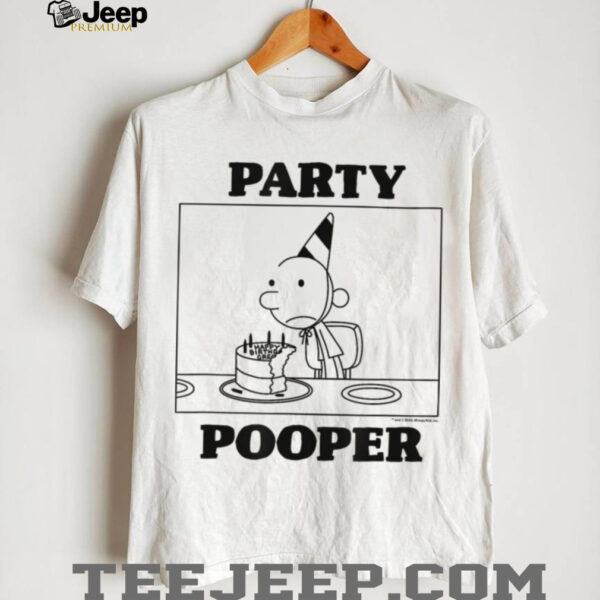 Diary of a Wimpy Kid Birthday Party Pooper Cake T Shirt