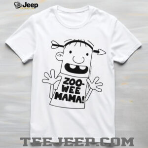 Diary of a Wimpy Kid Rowley Zoo Wee Mama Big Face T Shirt