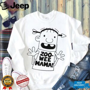 Diary of a Wimpy Kid Rowley Zoo Wee Mama Big Face T Shirt