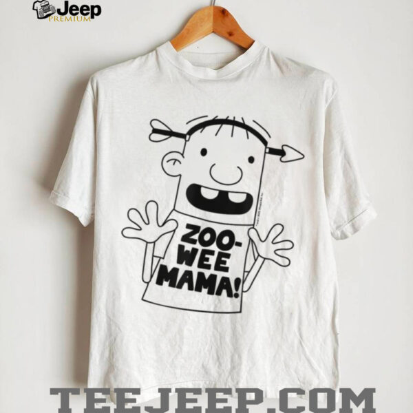 Diary of a Wimpy Kid Rowley Zoo Wee Mama Big Face T Shirt