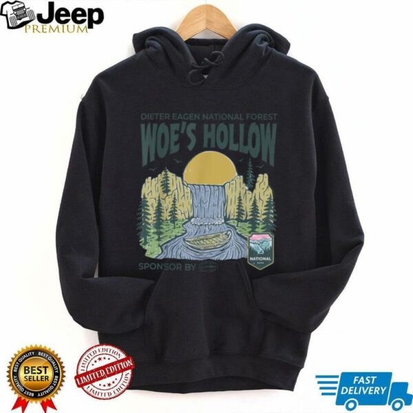 Dieter Eagen National Forest Woe’s Hollow Hiking Wildlife T Shirt