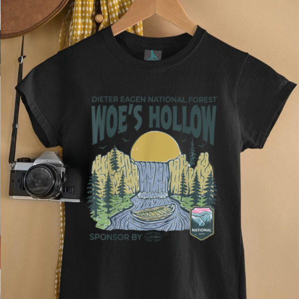 Dieter Eagen National Forest Woe’s Hollow Hiking Wildlife T Shirt
