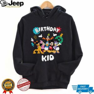 Disney Jr. Mickey & Friends _Birthday Kid_ Birthday Party Shirt