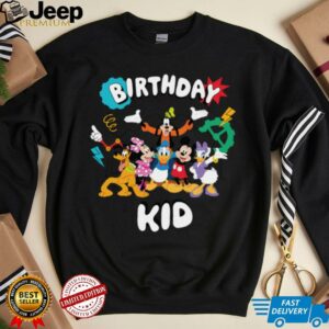 Disney Jr. Mickey & Friends _Birthday Kid_ Birthday Party Shirt