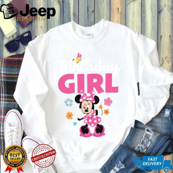 Disney Jr. Minnie Mouse _Birthday Girl_ Birthday Party Shirt