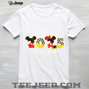 Disney Mickey & Minnie 2025 Family Trip Matching Vacation Shirt