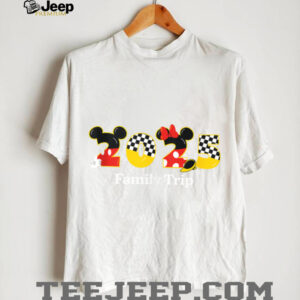 Disney Mickey & Minnie 2025 Family Trip Matching Vacation Shirt