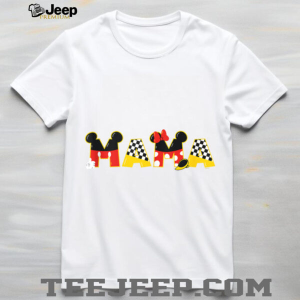Disney Mickey Minnie Mama Mother’s Day Birthday Family Trip Shirt