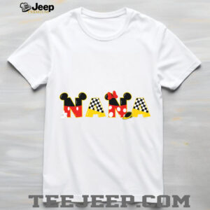 Disney Mickey Minnie Nana Grandma Gift Family Trip Vacation Shirt