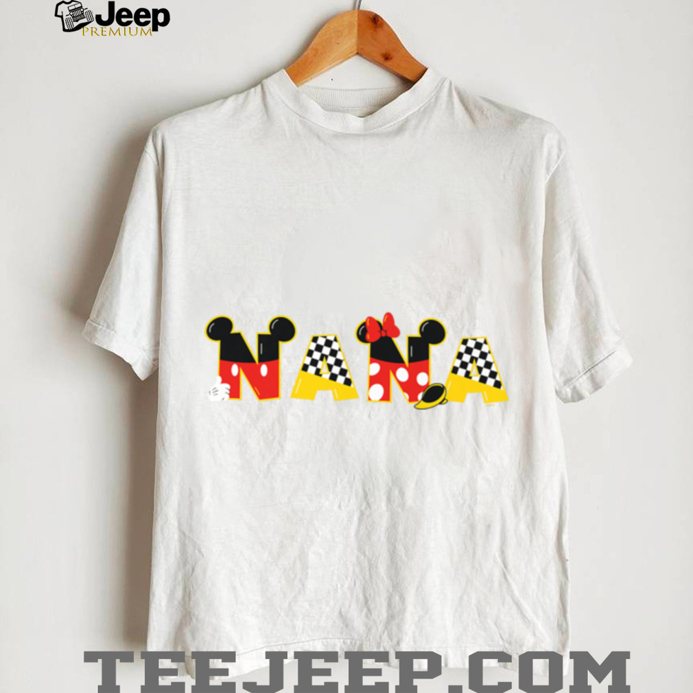 Disney Mickey Minnie Nana Grandma Gift Family Trip Vacation Shirt Disney Mickey Minnie Nana Grandma Gift Family Trip Vacation Shirt