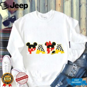 Disney Mickey Minnie Papa Father's Day Birthday Family Trip Shirt