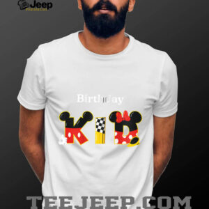 Disney Mickey & Minnie _Birthday Kid_ Birthday Party Shirt