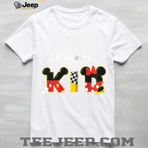 Disney Mickey & Minnie _Birthday Kid_ Birthday Party Shirt