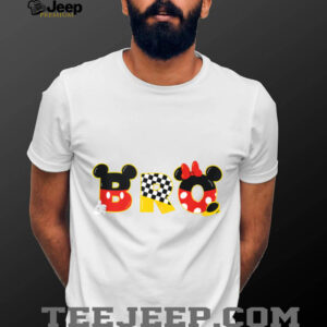 Disney Mickey & Minnie _Bro_ Brother Family Trip Vacation Shirt