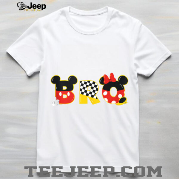 Disney Mickey & Minnie _Bro_ Brother Family Trip Vacation Shirt