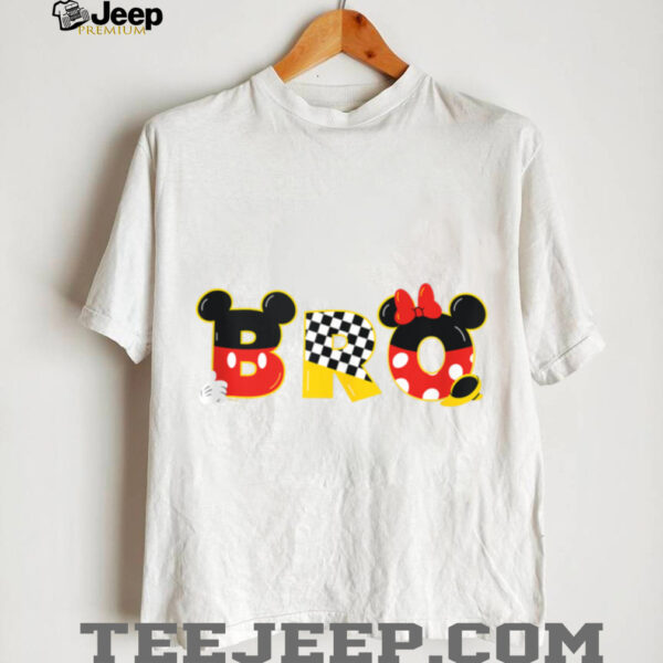 Disney Mickey & Minnie _Bro_ Brother Family Trip Vacation Shirt