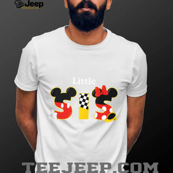 Disney Mickey & Minnie _Little Sis_ Family Trip Vacation Shirt