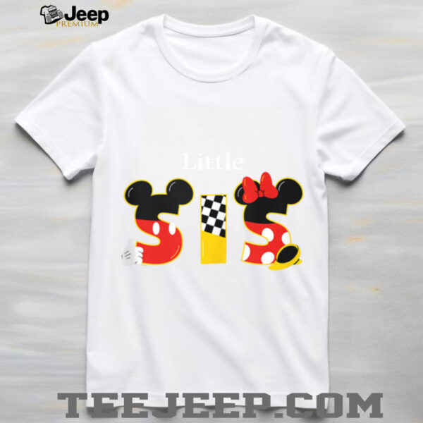 Disney Mickey & Minnie _Little Sis_ Family Trip Vacation Shirt
