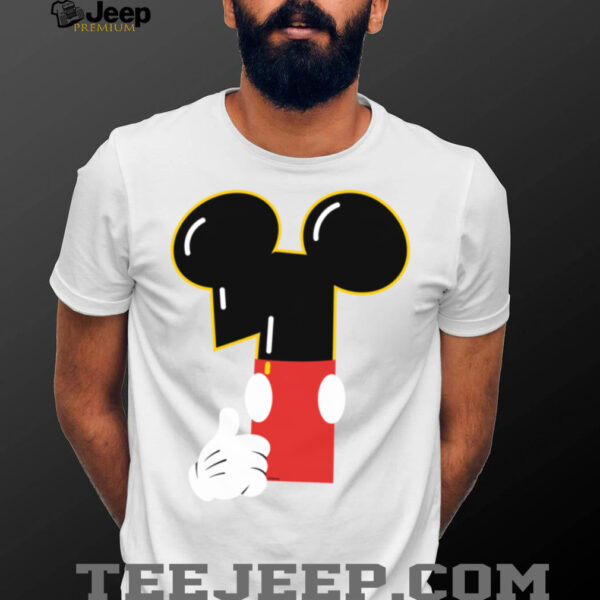 Disney Mickey Numbers _1_ First 1st Birthday Party Gift Shirt