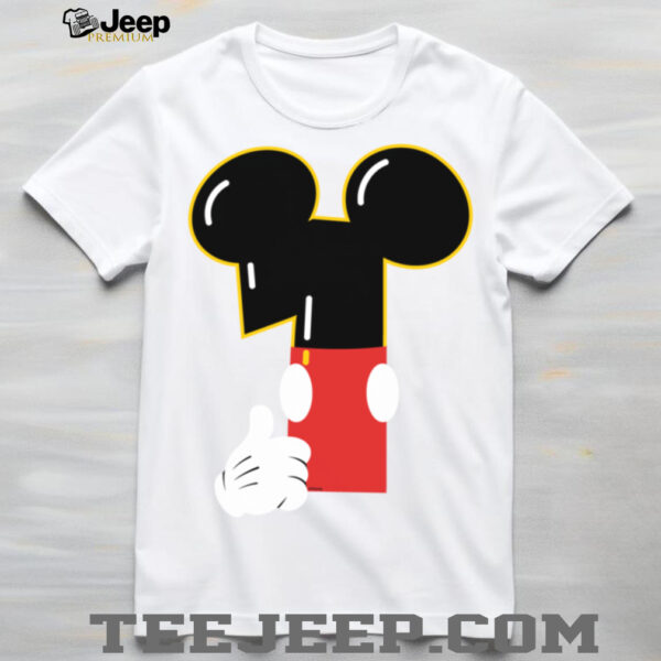 Disney Mickey Numbers _1_ First 1st Birthday Party Gift Shirt