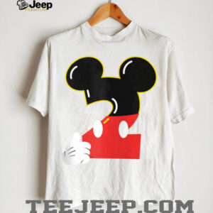 Disney Mickey Numbers _2_ Second 2nd Birthday Party Gift Shirt
