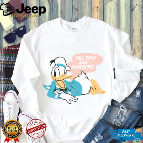 Disney Mickey and Friends Donald Duck Tall Duck and Handsome Shirt