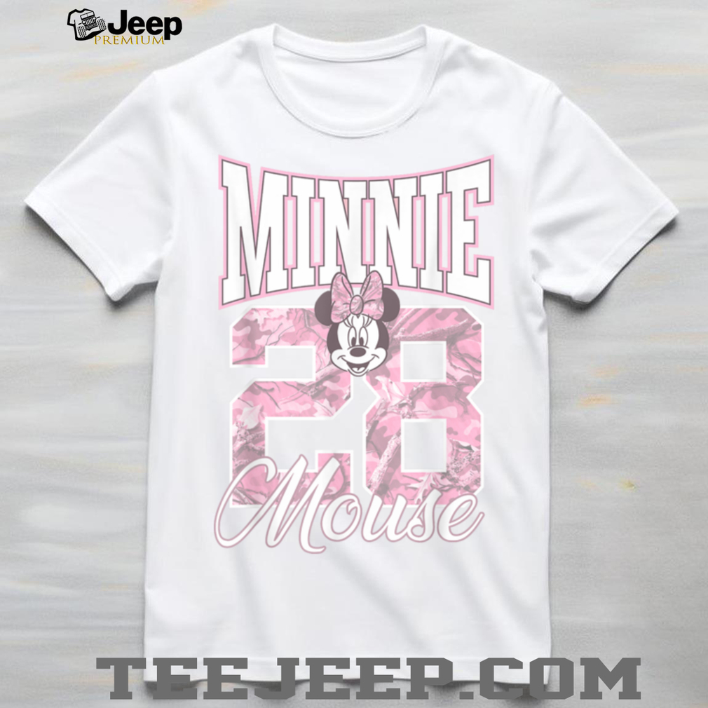 Disney Minnie Mouse 28 Pink Camouflage Vintage Logo Shirt Disney Minnie Mouse 28 Pink Camouflage Vintage Logo Shirt