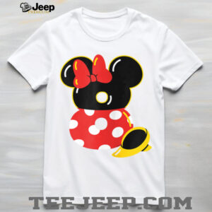 Disney Minnie Numbers _8_ Eighth 8th Birthday Party Gift Shirt