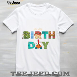Disney Moana Big Letters It's My Birthday Party Shirt