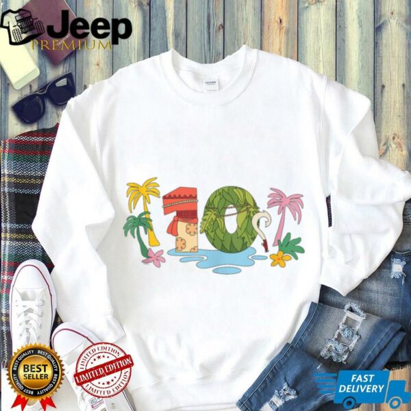 Disney Moana Numbers 10 Tenth 10th Birthday Party Gift Shirt
