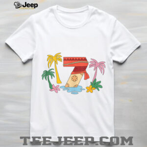 Disney Moana Numbers 7 Seventh 7th Birthday Party Gift Shirt