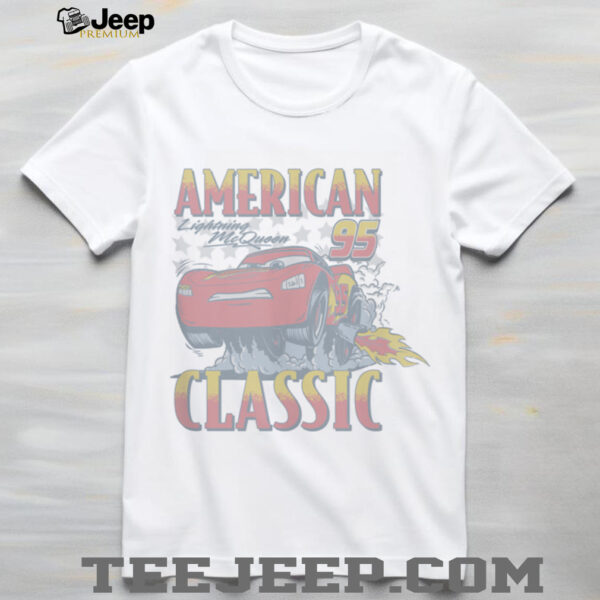 Disney Pixar Cars 4th Of July McQueen American Classic Retro Shirt